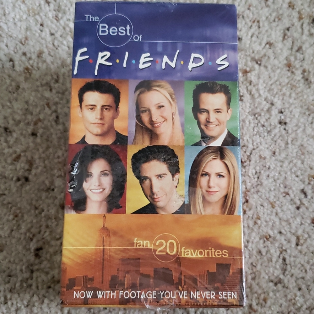 Friends vcr tapes.  The best of...